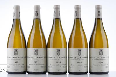 MEURSAULT CLOS DE LA BARRE 1999 - Comtes Lafon - 5 Bottles
