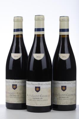 NUITS ST GEORGES CLOS DES ARGILLIERES 2016 - Dureuil Janthial - 3 Bottles