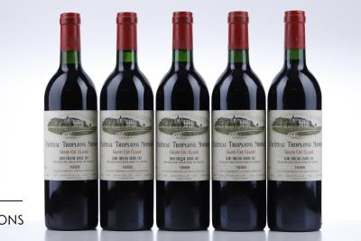 TROPLONG MONDOT 1988 - 5 Bottles