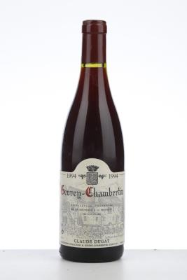 GEVREY CHAMBERTIN 1994 - Claude Dugat - 1 Bottle