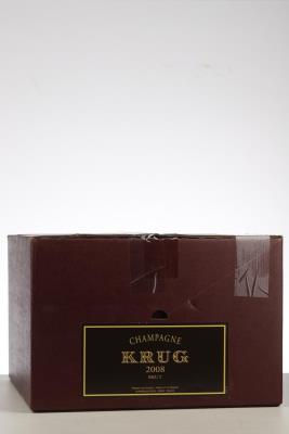 KRUG VINTAGE BRUT 2008 - Krug - 6 Bottles - Oc 1