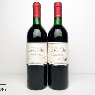 LE PIN 1991 - Mc - 2 Bottles