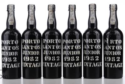 SANTOS JUNIOR VINTAGE PORT  1982 - Santos Junior - 6 Bottles