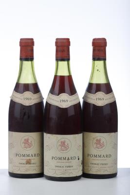 POMMARD 1969 - Thomas Freres - 3 Bottles