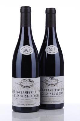 GEVREY CHAMBERTIN CLOS ST JACQUES 2011 - Sylvie Esmonin - 2 Bottles
