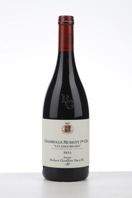 CHAMBOLLE MUSIGNY LES AMOUREUSES 2015 - Robert Groffier - 1 Bottle