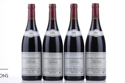 GEVREY CHAMBERTIN CAZETIERS 1993 - Bruno Clair - 8 Bottles