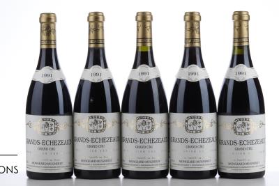 GRANDS ECHEZEAUX 1991 - Mongeard Mugneret - 5 Bottles