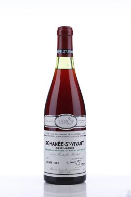 ROMANEE ST VIVANT 1982 - Domaine de la Romanee Conti - 1 Bottle