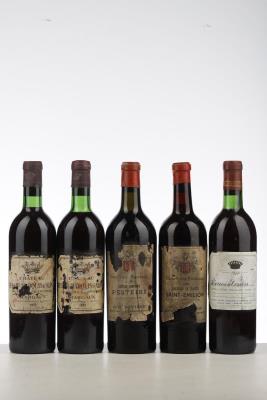 MIXED LOT BORDEAUX - 5 Bottles