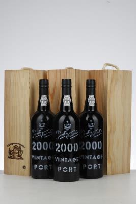 REAL VINICOLA VINTAGE PORT 2000 - Real Vinicola - 3 Bottles - Owc 1
