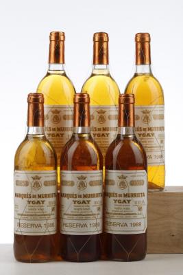 YGAY RESERVA BLANCO 1989 - Marques de Murrieta - 6 Bottles