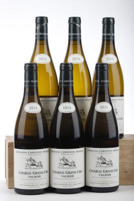 CHABLIS VALMUR 2014 - Christian Moreau - 6 Bottles