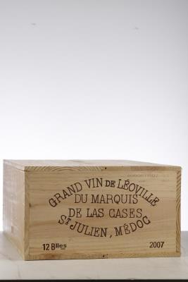 LEOVILLE LAS CASES 2007 - Mc - 12 Bottles - Owc 12