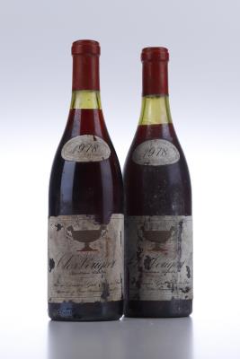 CLOS VOUGEOT 1978 - Gros F&S - 2 Bottles