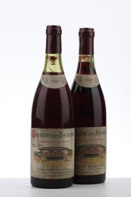 SAVIGNY LES BEAUNE 1987 - M. Doudet Naudin - 2 Bottles