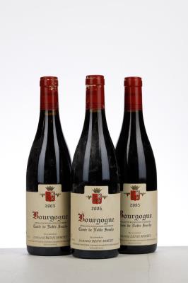 BOURGOGNE CUVEE DE NOBLE SOUCHE 2005 - Denis Mortet - 3 Bottles
