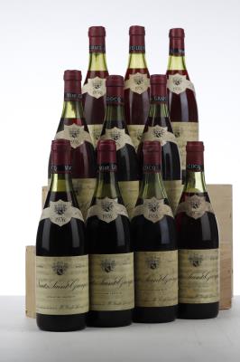 NUITS ST GEORGES 1976 - Grafe Lecocq - 10 Bottles