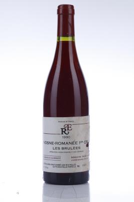 VOSNE ROMANEE LES BRULEES 1990 - Rene Engel - 1 Bottle