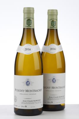 PULIGNY MONTRACHET 2016 - Jean Claude Ramonet - 2 Bottles