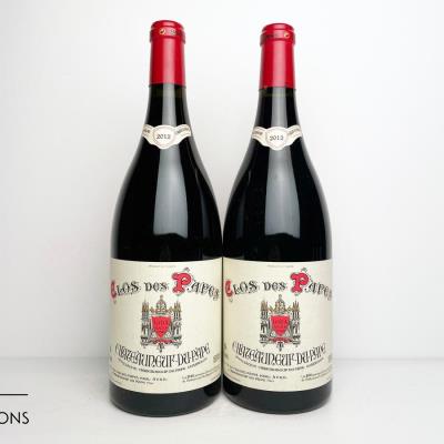 CHATEAUNEUF DU PAPE 2012 - Clos des Papes - 2 Magnums