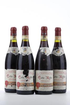 COTE ROTIE COTE BLONDE LA CHATILLONNE 1995 - Vidal Fleury - 4 Bottles