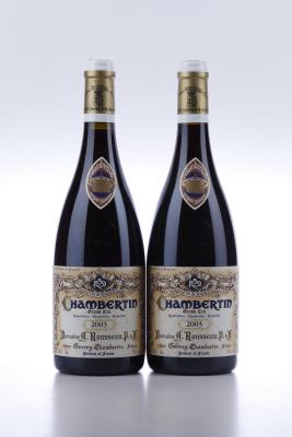 CHAMBERTIN 2003 - Armand Rousseau - 2 Bottles