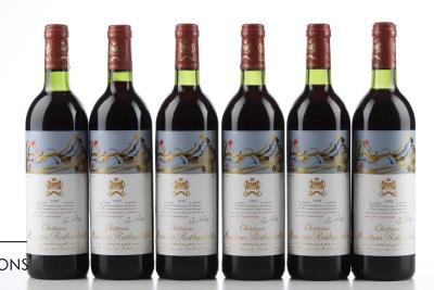 MOUTON ROTHSCHILD 1981 - 12 Bottles - Owc 12