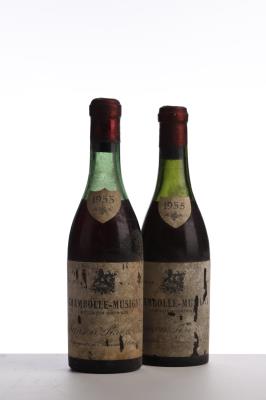 CHAMBOLLE MUSIGNY 1955 - Chanson MB - 2 x 0,375Ltr