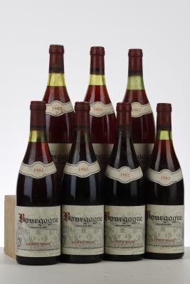 BOURGOGNE ROUGE 1982 - Maurice Dugat - 7 Bottles