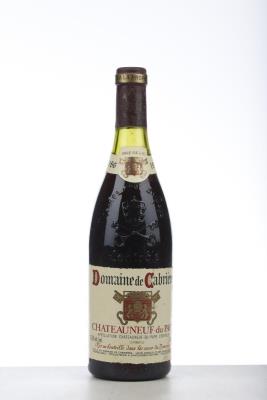 CHATEAUNEUF DU PAPE DOMAINE DE CABRIERES 1986 - Louis Arnaud - 1 Bottle