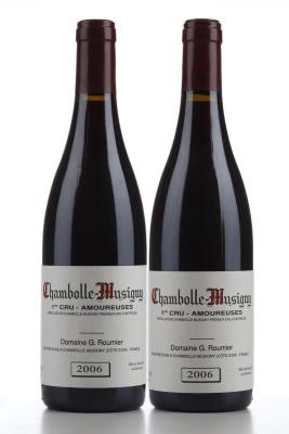 CHAMBOLLE MUSIGNY LES AMOUREUSES Georges Roumier 2006 - 2 Bottles