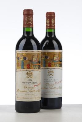 MOUTON ROTHSCHILD 1991 - Mc - 2 Bottles