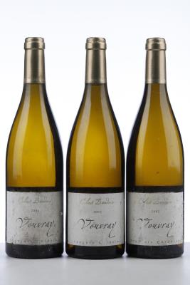 VOUVRAY CLOS BAUDOIN SEC 2002 - Francois Chidaine - 3 Bottles