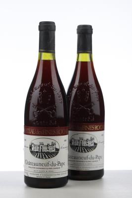CHATEAUNEUF DU PAPE 1985 - Fines Roches - 2 Bottles