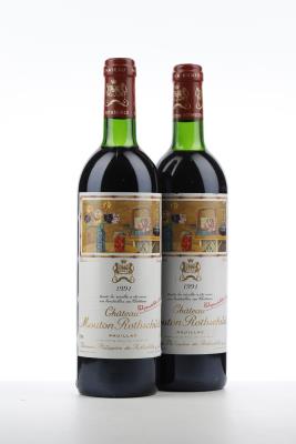 MOUTON ROTHSCHILD 1991 - Mc - 2 Bottles