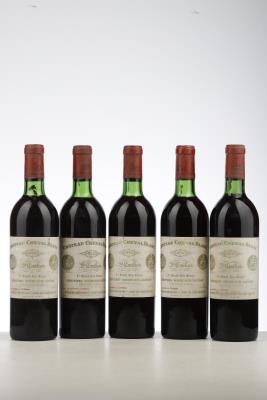 CHEVAL BLANC 1970 - Mc - 5 Bottles