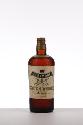 CLAYMORE RARE OLD SCOTCH WHISKY SPRINGCAP NV - McDonald Greenlees, presumed 60ies - 1 x 0,70Ltr