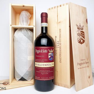 BRUNELLO DI MONTALCINO 2012 - Poggio di Sotto - 2 Magnums - Owc 1