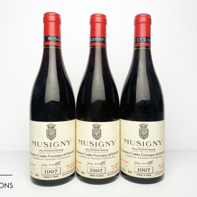 MUSIGNY CUVEE VIEILLES VIGNES 1997 - Comte de Vogue - 3 Bottles