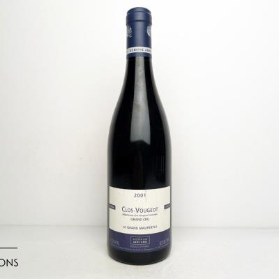 CLOS VOUGEOT LE GRAND MAUPERTUIS 2001 - Anne Gros - 1 Bottle