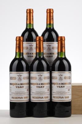 MARQUES DE MURRIETA RESERVA 1995 - Castillo Ygay - 5 Bottles
