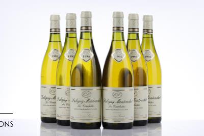 PULIGNY MONTRACHET LES COMBETTES 1995 - Etienne Sauzet - 6 Bottles