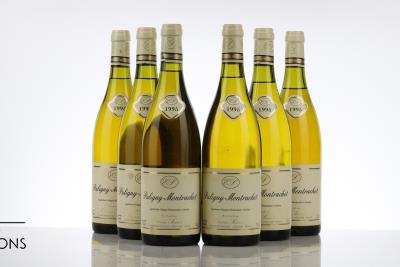 PULIGNY MONTRACHET 1995 - Etienne Sauzet - 6 Bottles