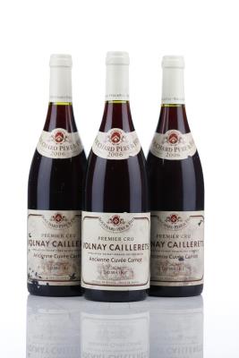 VOLNAY CAILLERETS ANCIENNE CUVEE CARNOT 2006 - Bouchard - 3 Bottles