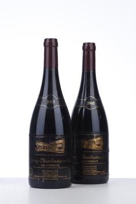 GEVREY CHAMBERTIN LES CORBEAUX 2005 - Gerard Quivy - 2 Bottles