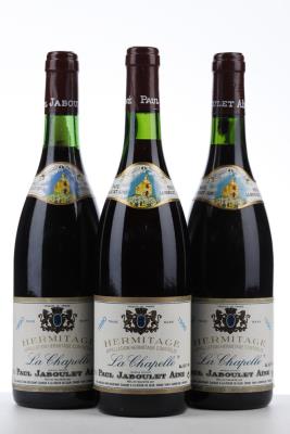 HERMITAGE LA CHAPELLE 1990 - Paul Jaboulet - 3 Bottles
