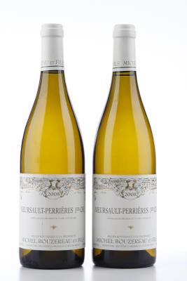MEURSAULT PERRIERES 2008 - Michel Bouzereau - 2 Bottles