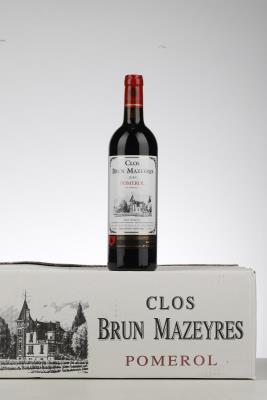 CLOS BRUN MAZEYRES 2010 - Mc - 12 Bottles - Oc 12