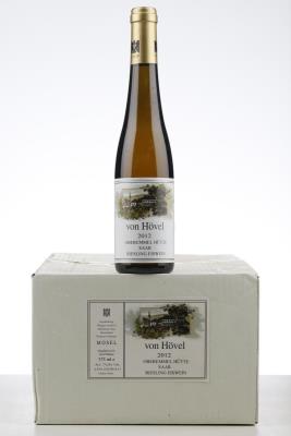 OBEREMMEL HUTTE SAAR RIESLING EISWEIN 2012 - Von Hovel - 6 x 0,375Ltr - Oc 6